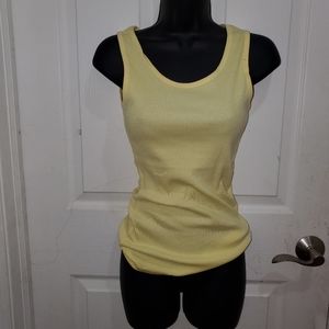 Yellow tank top